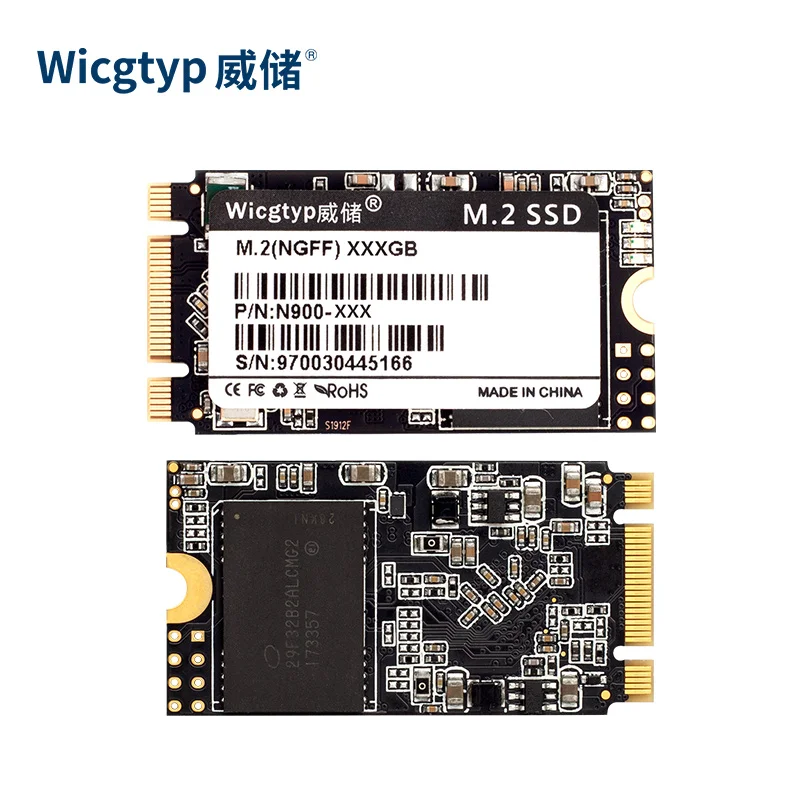 Wicgtyp M.2 SSD 512 ГБ M2 SATA NGFF 2242 Гб HDD для компьютера ноутбука Smartbook 133t|Внутренние