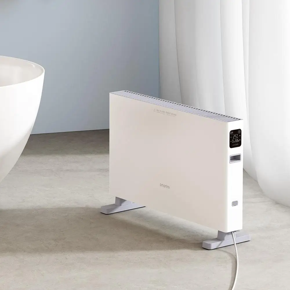 Smartmi Electric Heater Smart Version 1S 2200W High Power Convection Heating Large Screen Touch IPX4 Waterproof Work With Mijia | Бытовая