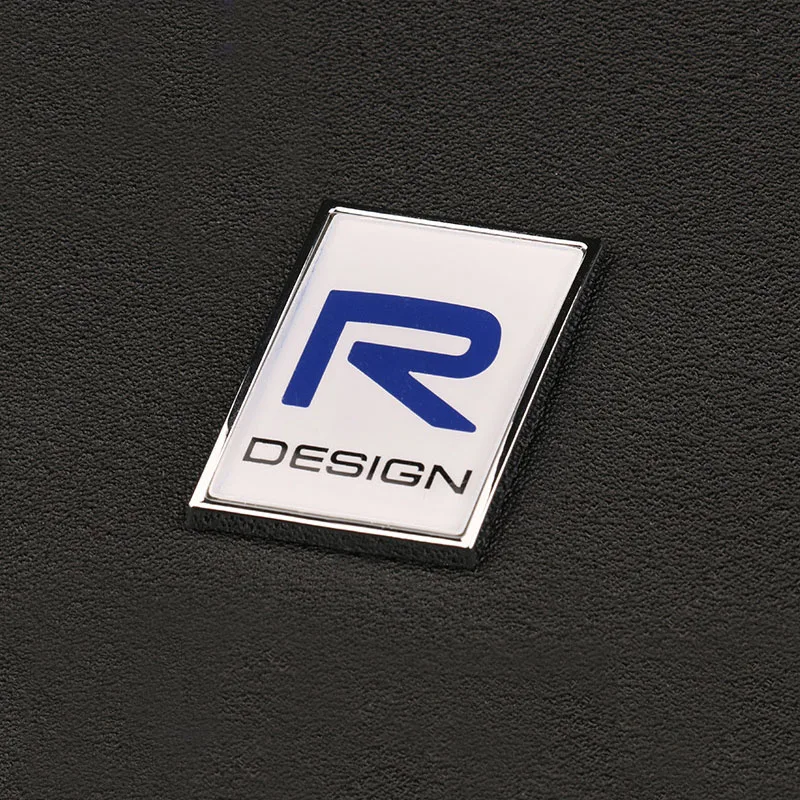 R-DESIGN 3D наклейка Polestar с логотипом, крышка багажника, помеченная аксессуарами, вывеска из цинкового сплава для Volvo Polestar, наклейка