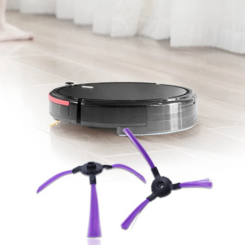 

Promotion!6Pcs for Fumate Sweeping Robots YZ-Q2/Q2S/Q1/Q3/ZJ-C1/FM-R330 Side Bristles Sweeping Brush Accessories