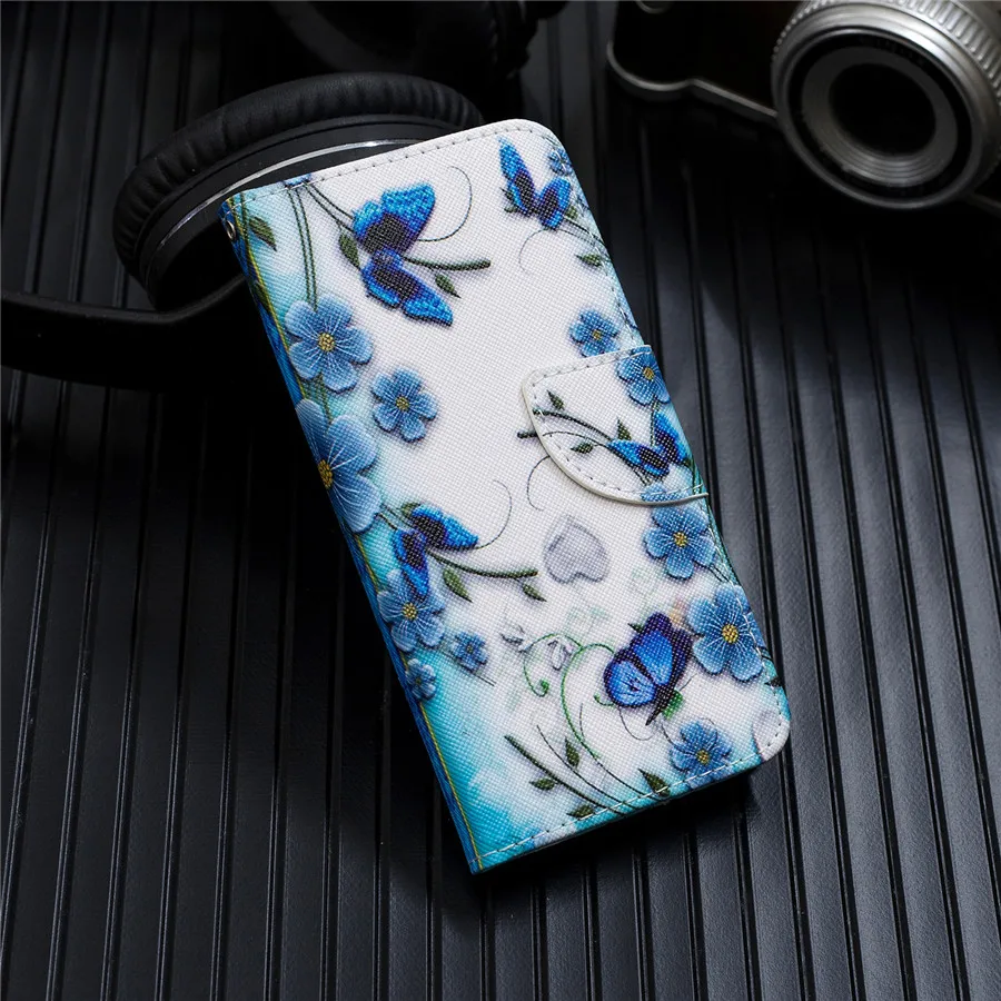 Huawei Honor 8C Leather Case on sFor Funda Cover for Honor8C Covers Fashion Flip Wallet Stand Phone Cases |