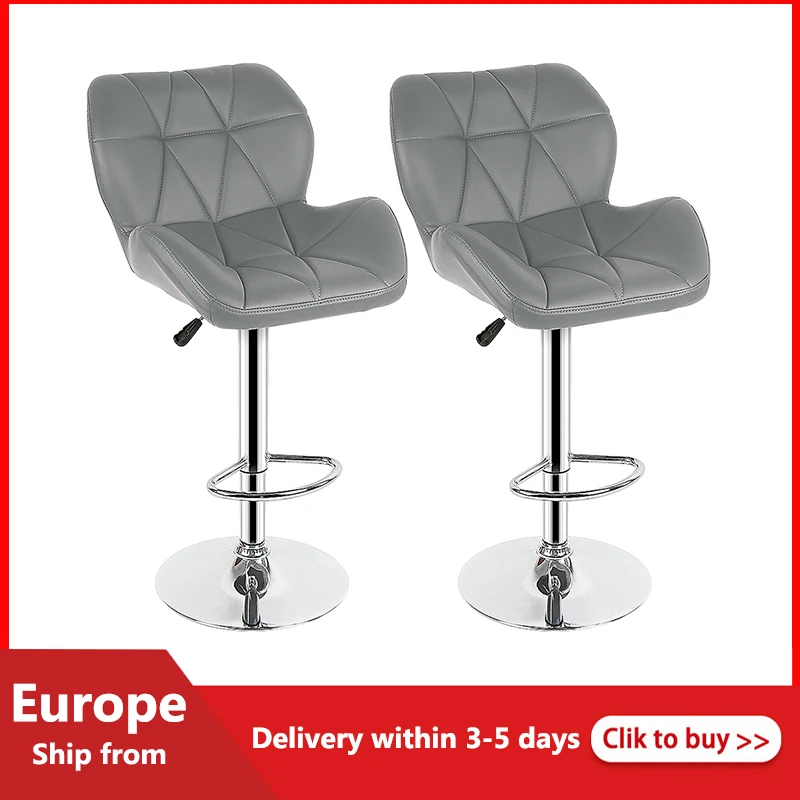 

Барный стул в Европейском стиле, простой скандинавский высокий стул для дома, обеденного стола, барная мебель, HWC, 2 шт.