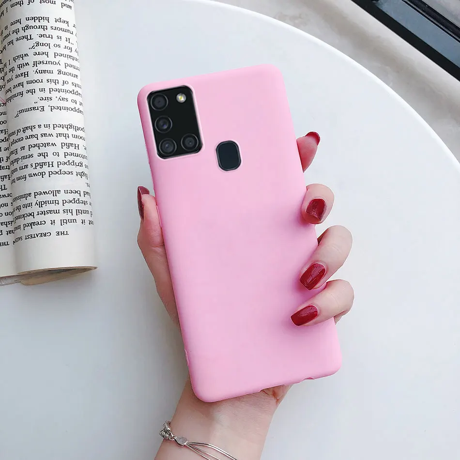 Матовый чехол для телефона Samsung galaxy A21S A11 A12 A32 A42 A52 A72 5G A10 A21 A31 A41 A51 A71 A50 A70