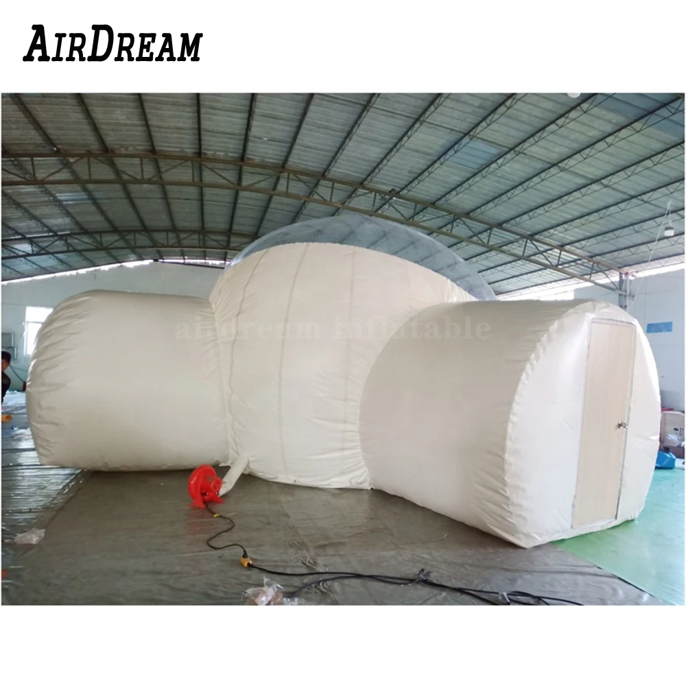 2021 new Design Inflatable Bubble Dome Tent Double Rooms Hotel Clear Igloo house For Outdoor Camping | Игрушки и хобби