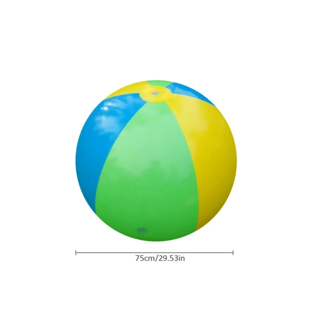 29 5 дюймовый водный брызг и спрей мяч надувной спринклер дети открытый летний