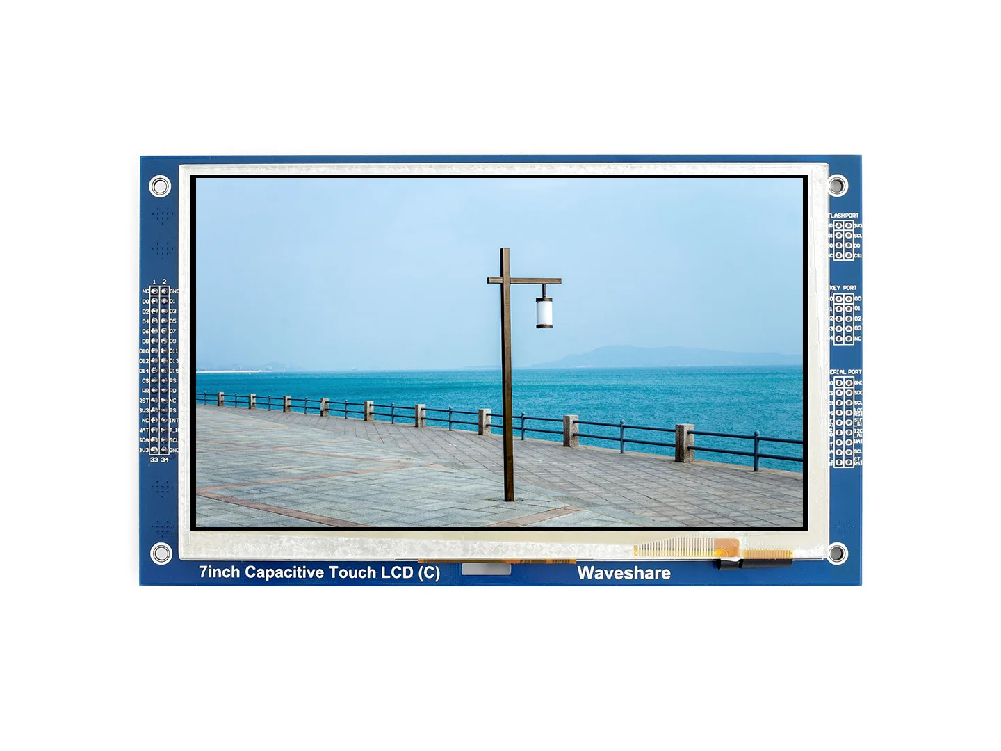 Waveshare 7 дюймовый 800*480 многоцветный Графический ЖК (C) с емкостным сенсорным экраном