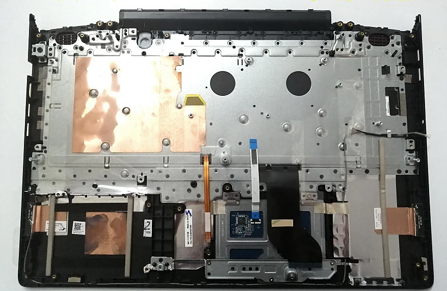 Online Carcasa Original Para Lenovo Y700-15isk C, Carcasa Con Panel Táctil, Teclado Retroiluminado, Gran Carro UK, Cable 5CB0K97385