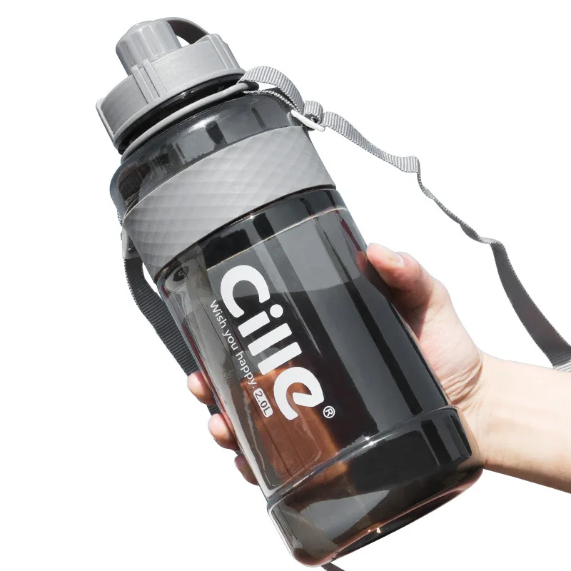 

1L 2L 3L Sport Plastic Water Drinking Bottle for Water Space Bottles 1000ml BPA Free Sport Drinking Water Bottle with Straw