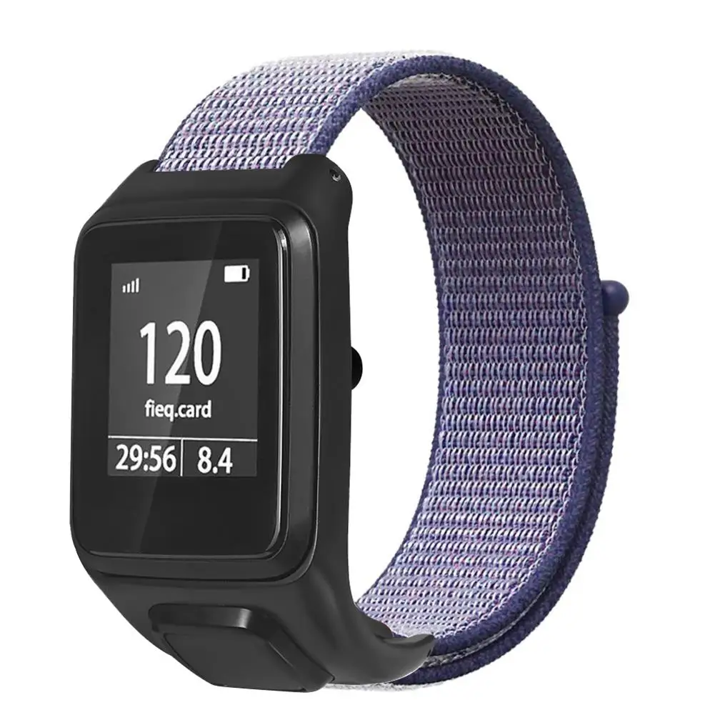 Сменный нейлоновый ремешок для часов TOMTOM Runner 3/Adventurer Роскошные ремешки для часов гибкие прочные петли ремешок для часов