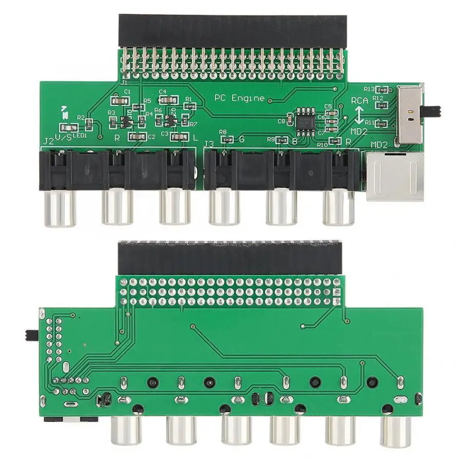 RGBS Адаптер видеосигнала розетка прочная игровая машина игровые комплектующие