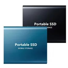 Portable Mobile Storage USB 3.1 Large Capacity 480MB/s Metal External Expansion Black Blue Solid State Drive Hard Disk 4TB 8TB