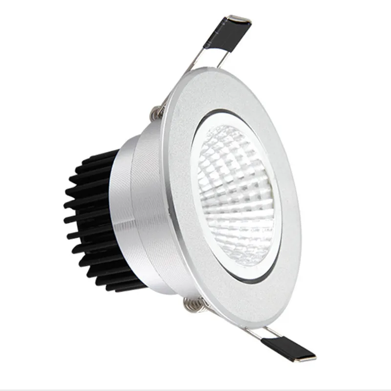Adjustable Angle Dimmable LED COB Downlight 6W 9W 15W 18W Recessed Ceiling Lamp AC110V 220V Spot Light Home Decor | Лампы и освещение