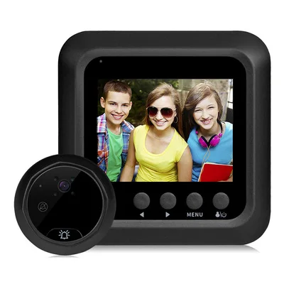 

2.4 Inch TFT Color Screen Display Door Peephole Camera Viewer W5 Doorbell Video Camera PIR Night Vision 160 Wide Angle