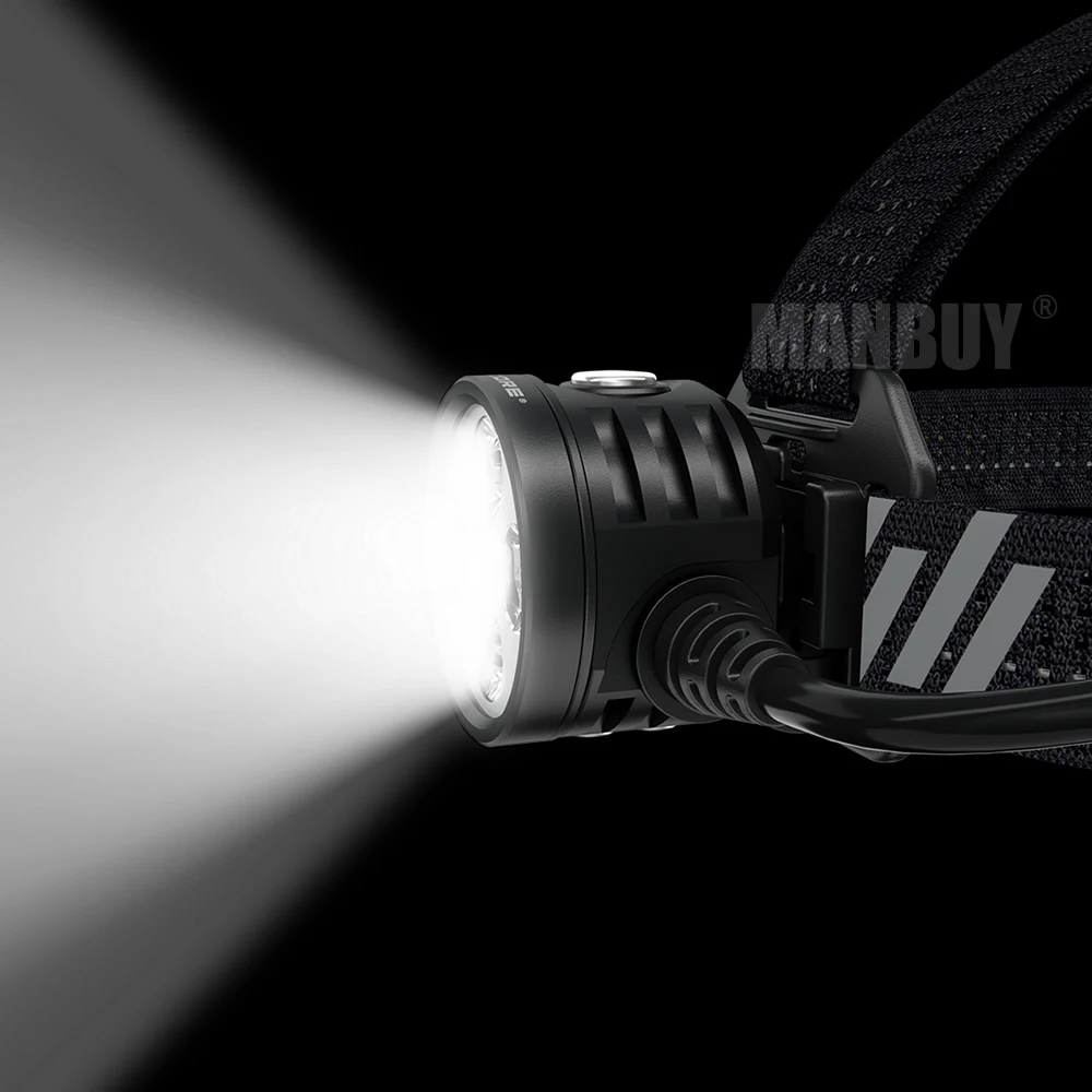 NITECORE HU60 1600 люмен CREE XP-G3 S3 x4 Светодиодный питаемые через USB порт Elite фары с браслет
