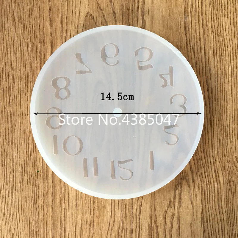 Форма для изготовления часов из жидкого силикона форма эпоксидной смолы