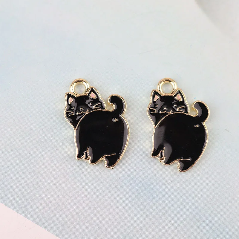 

Sansango 10Pcs Animal Charm Pig Panda Enamel Charms Pendant For DIY Fashion Jewelry Earring Necklace Accessories