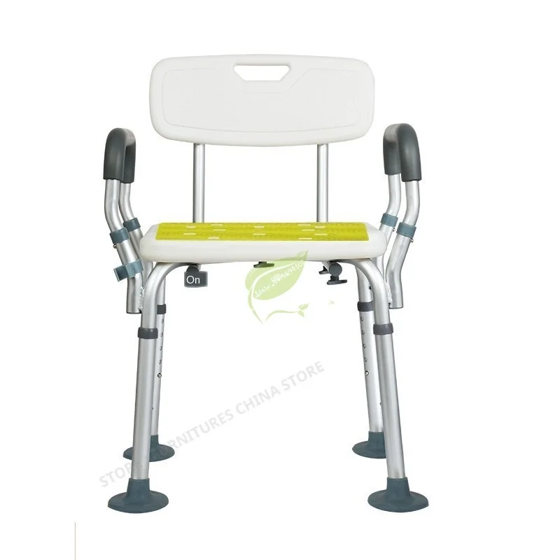 Стул для ног унитаза стул пожилых душ портативный алюминиевый сплав