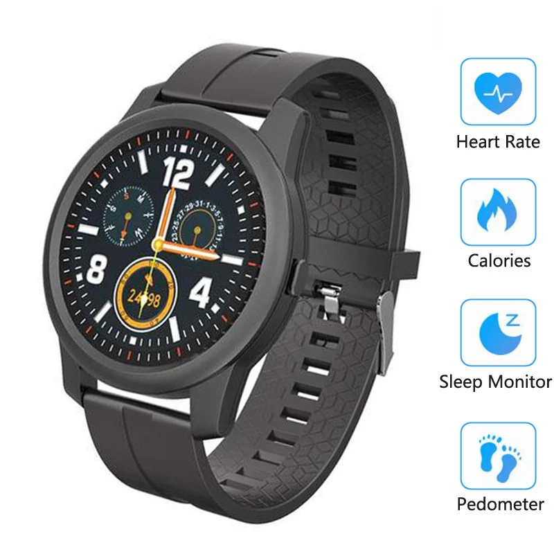 

Men Women Smart Watch Heart Rate Sleep Monitor Sport Clock Calories Steps Counter Fitness Wristband for iPhone Samsung Android
