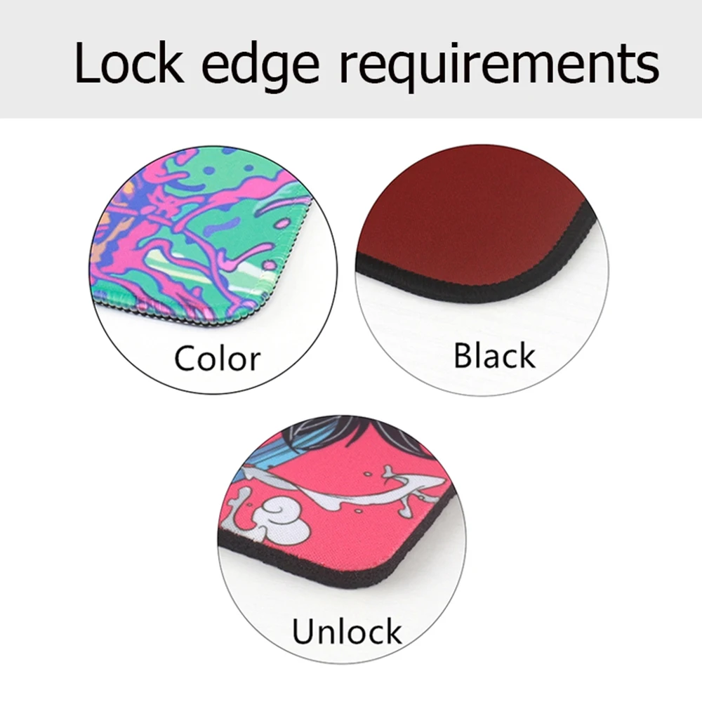 

Gamer mouse pad xxl genshin Impact anime complete desktop pad black and white mousepad rubber waterproof pc alfombillas de Raton