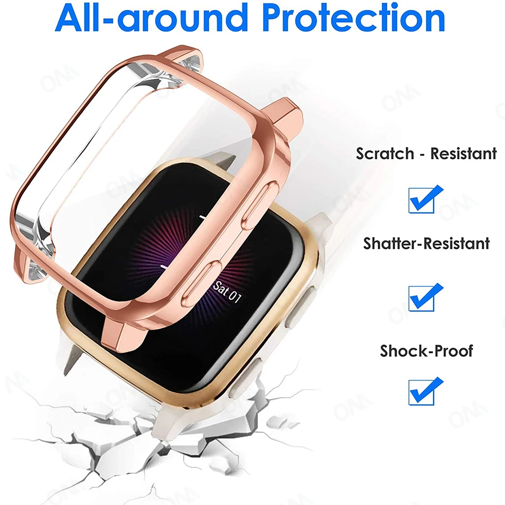 Защитный чехол для экрана Garmin Venu SQ ультра тонкий мягкий смарт-часов Sq музыкальный