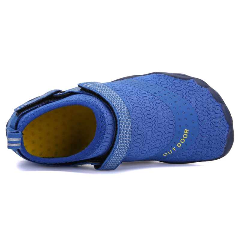 

New Summer Couple Aqua Shoes Outdoor Hiking Breathable Male Flats Sneakers Swimming Beach Wading Quick-dry Beach Shoes