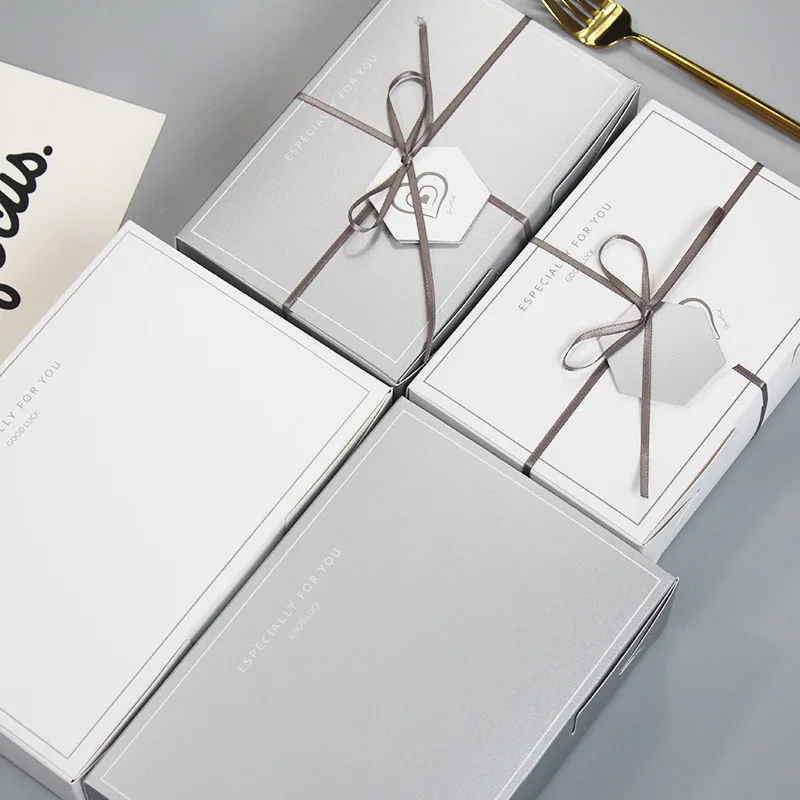 Простые высококачественные белые свадебные подарочные пакеты для конфет