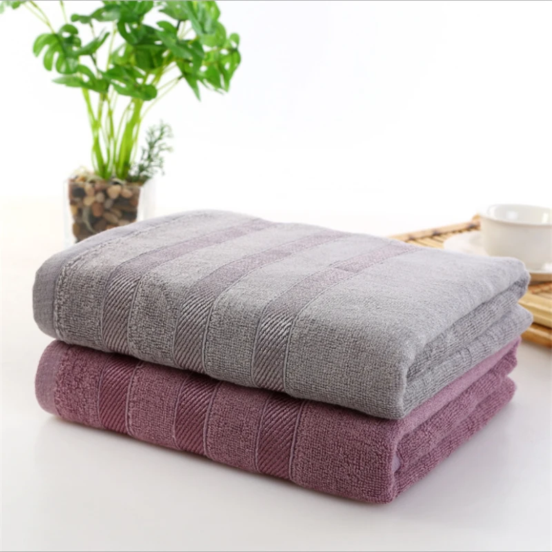 

100% Bamboo Fiber Super Absorbent Large Towel Face Bath Towel Thick Soft Bathroom Towels Comfortable 70*140cm