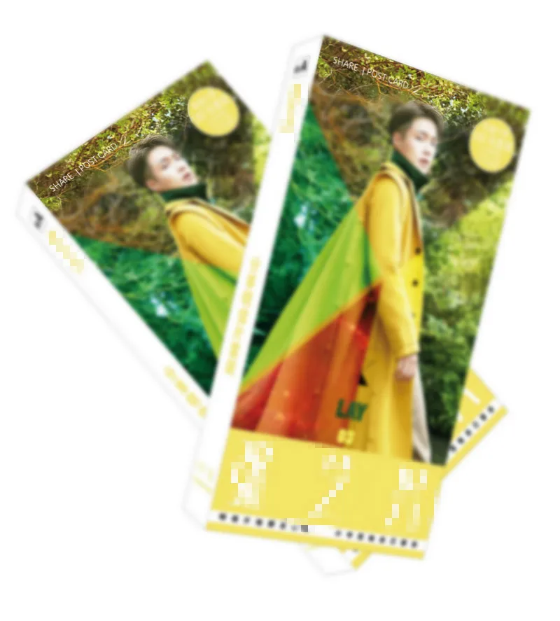 Почтовые открытки + постер набор наклеек (30 30 280 шт.) KPOP ПОДДЕРЖКА поклонников