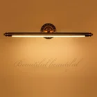 8 Вт светодиодный зеркальный светильник 500 мм Европа американское Ретро 85-265 в ванная комната настенный светильник спальня отель Ресторан украшение бра