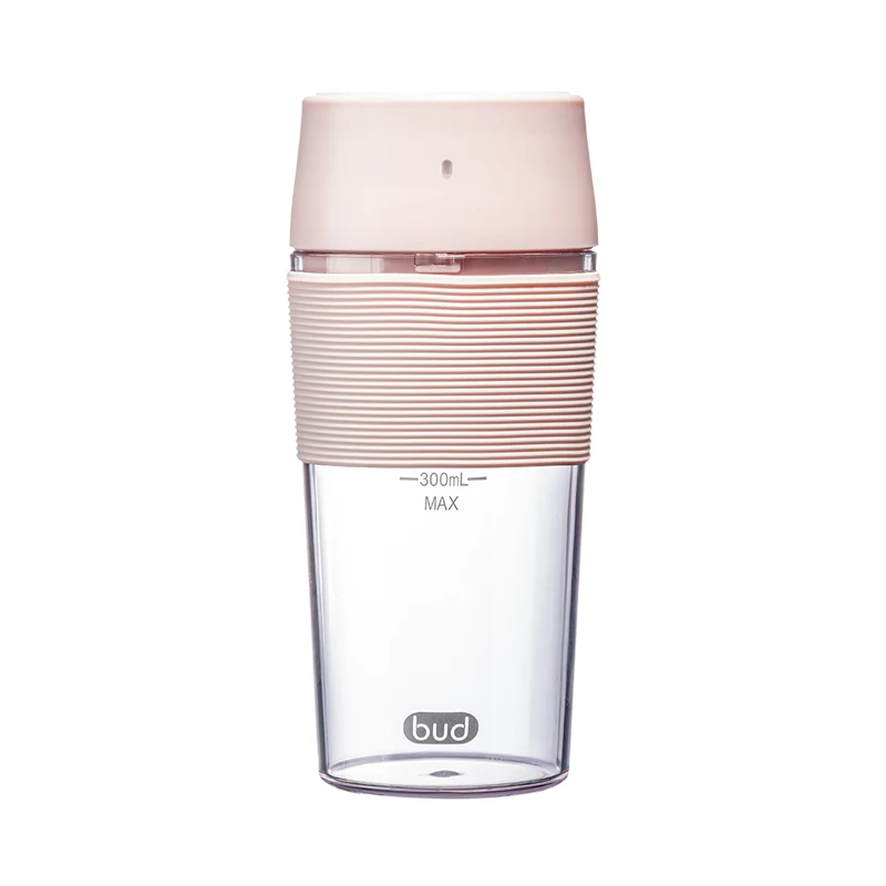 Pink XIAOMI MIJIA Bud BR25E блендер портативный фруктовый стакан Электрический кухонный миксер соковыжималка кухонный комбайн машина 300 мл Магнитная Зарядка - Цвет: Pink
