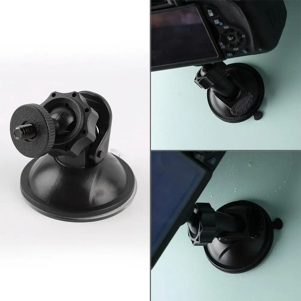 Professional Car Windshield Suction Cup Mount Tripod Holder Driving Recorder Bracket For Xiaomi Huawei iPhone Camera Accessories |