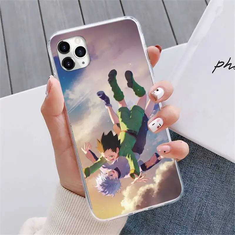 

Hunter Anime cartoon Phone Case For iphone 12 5 5s 5c se 6 6s 7 8 plus x xs xr 11 pro max mini
