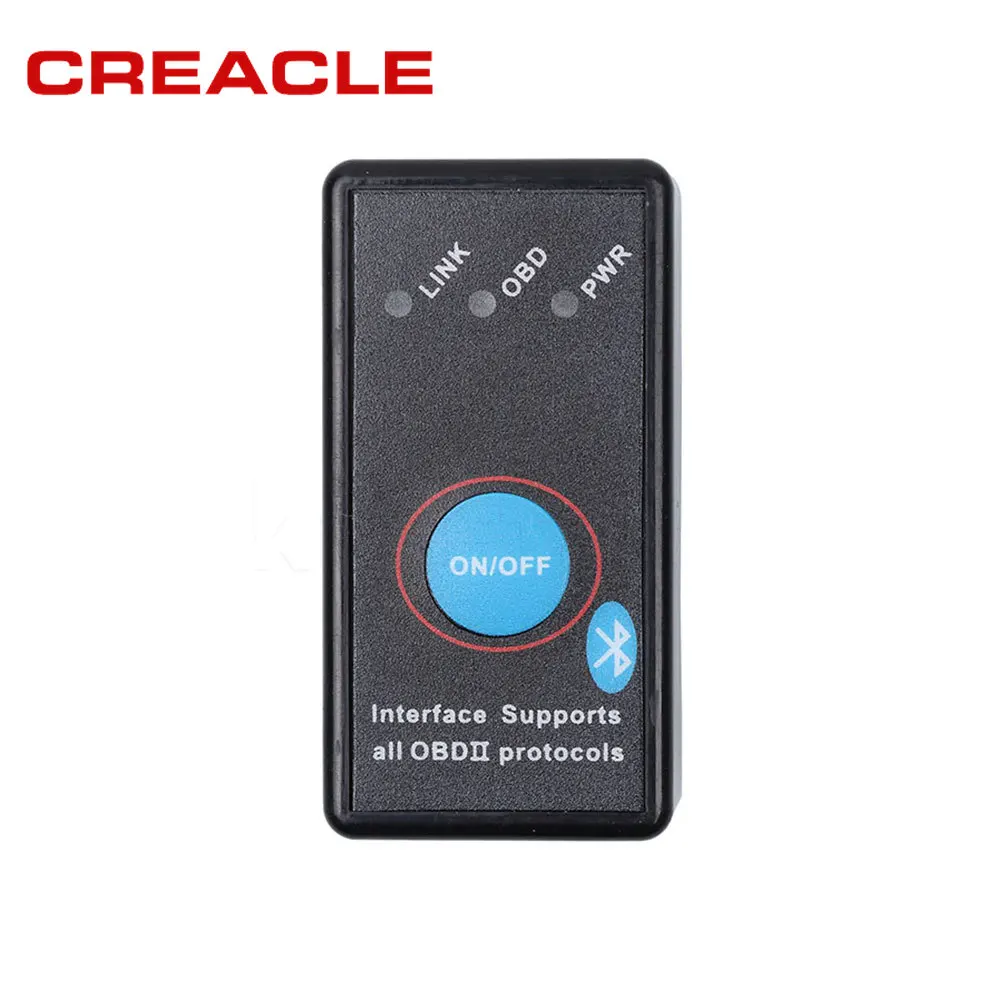 Bluetooth ELM327 V1.5 Авто OBD2 сканер с переключателем Поддержка Android Torque ELM 327 считыватель