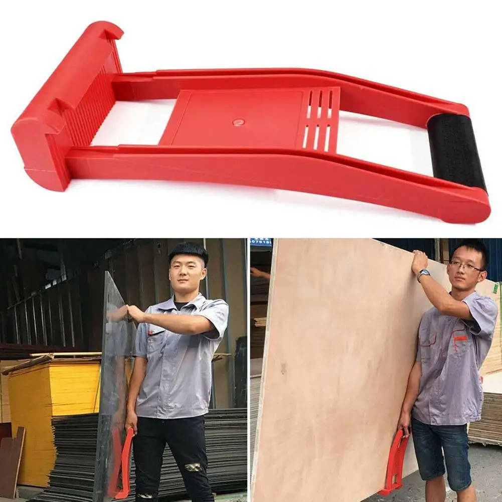

Labor-Saving Panel Carrier Load Plywood Carrier Handy Plywood Sheet Grip Carry Gripper Drywall Handle Y4M7