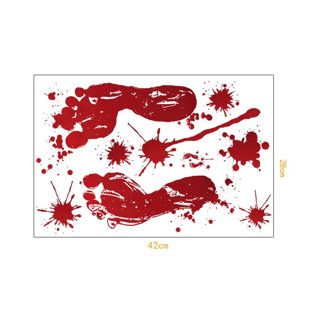 Ужас Реалистичная травма крови Шрам наклейки на рану поддельный костюм тату