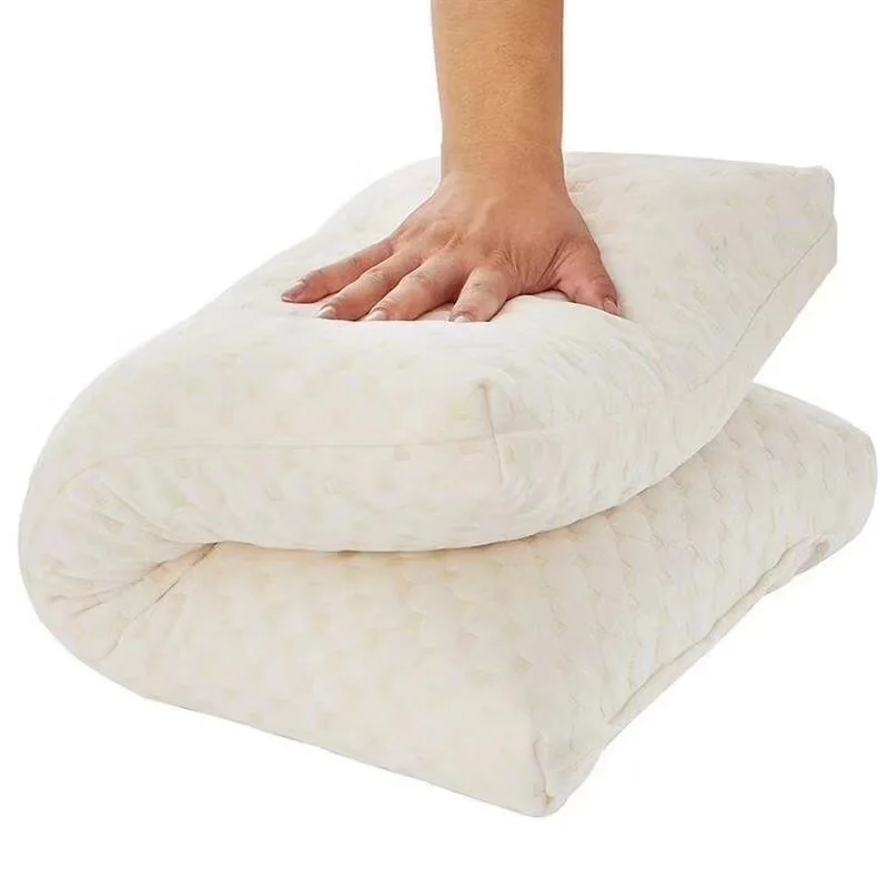 Натуральная массажная подушка в гранулах латексная для здоровья из пены с