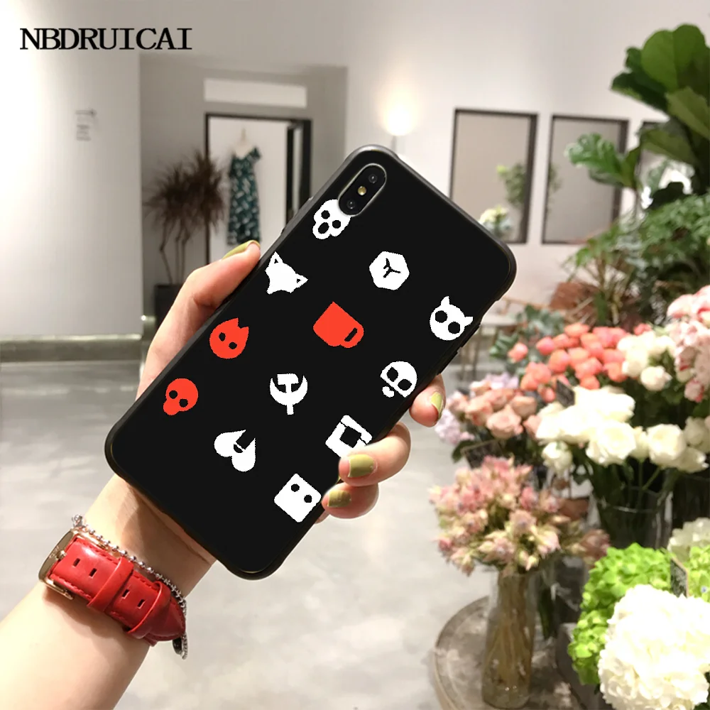 NBDRUICAI NEW TV Love Death Robots Black TPU Soft Rubber Phone Cover for iPhone 11 pro XS MAX 8 7 6 6S Plus X 5S SE XR case | Мобильные
