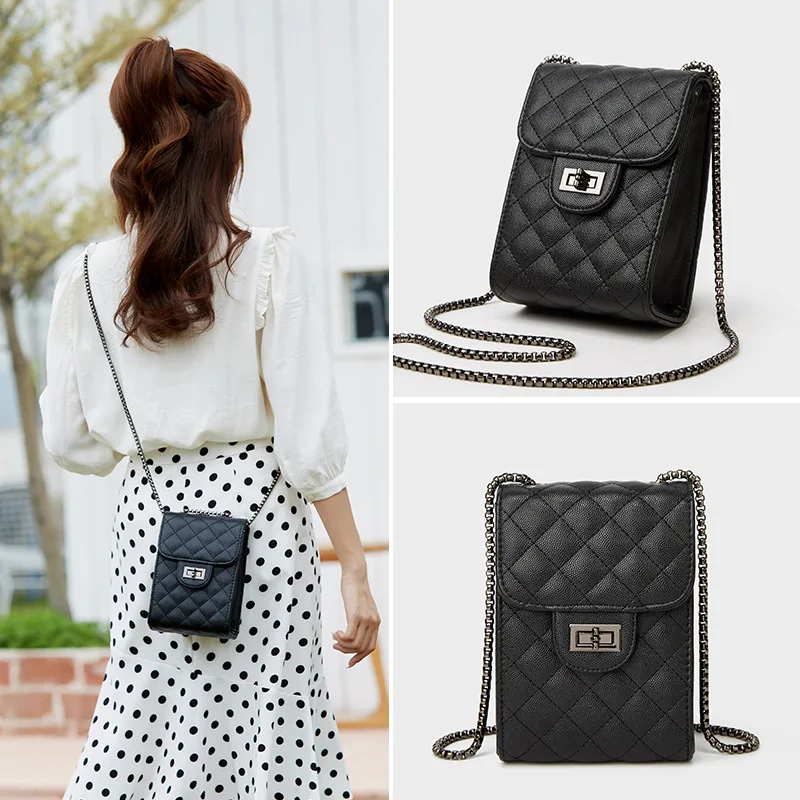 

Mini 2021 New Diamond Chain Change Shoulder Messenger Bag