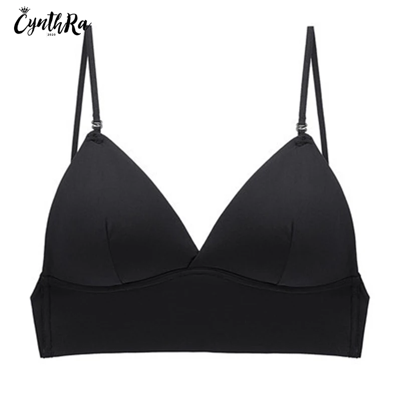 Женское нижнее белье с открытой спиной CYNTHRA тонкое женское пуш ап u образное