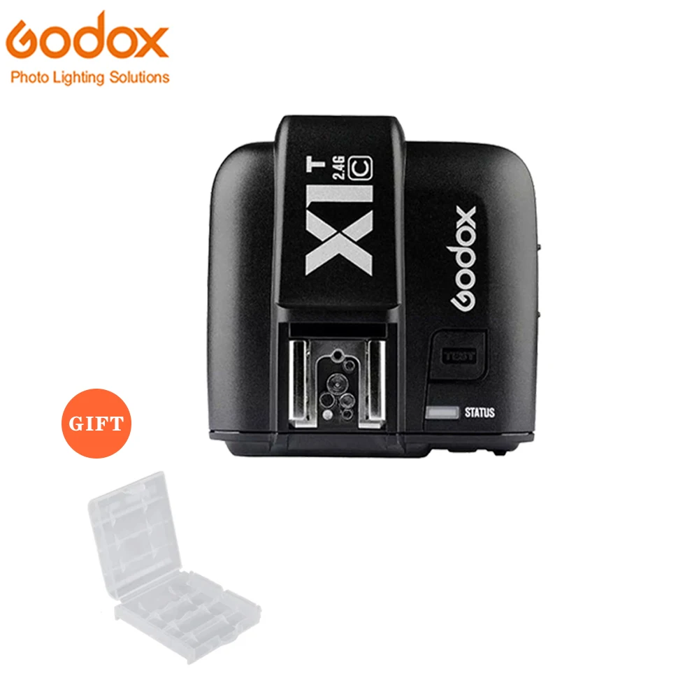 Передатчик Godox X1T серии TTL 2 4G HSS для Камеры Вспышка Speedlite триггер Canon NIkon Sony Olympus Fujifilm