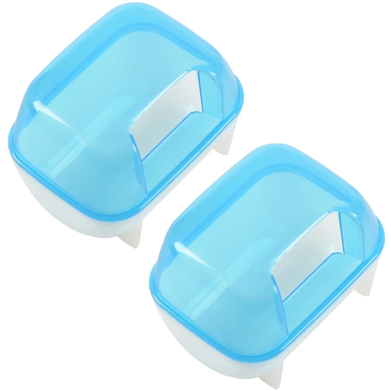 

2 шт., голубой/белый, 10x7x7 см