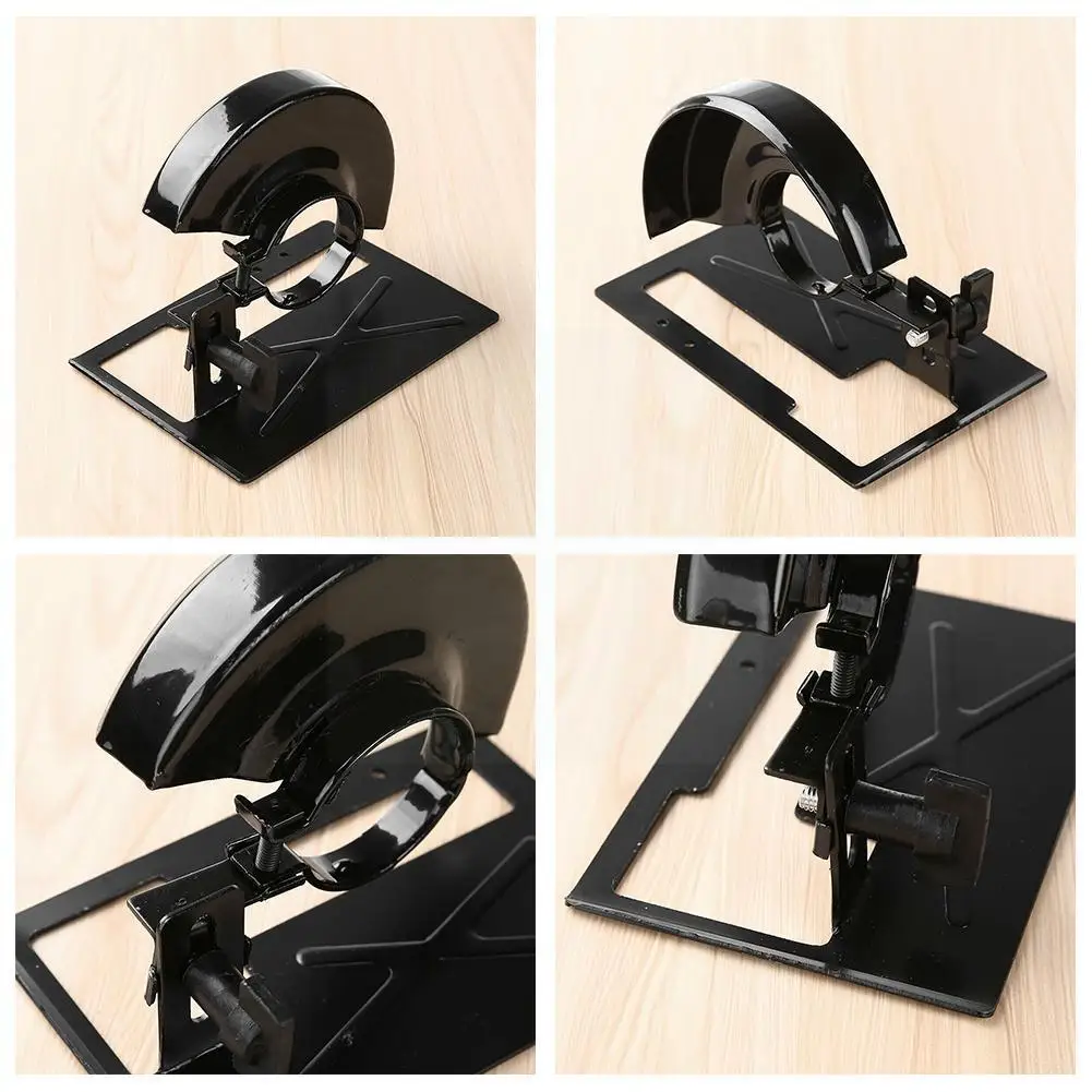 

Metal Angle Grinder Bracket Protector Cover Angle Grinder Holder Guard Diy Cutting Woodwoking Stand Base Wheel Machine F9x2