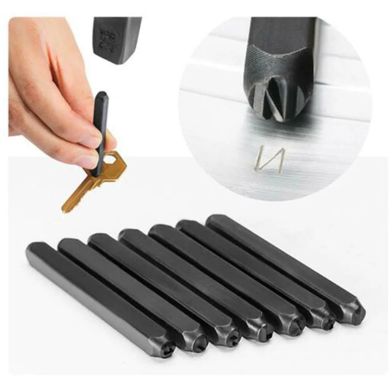 

Numbers Stamp Craft Letters Punch Steel Metal Leather Tool Case For Marking Need