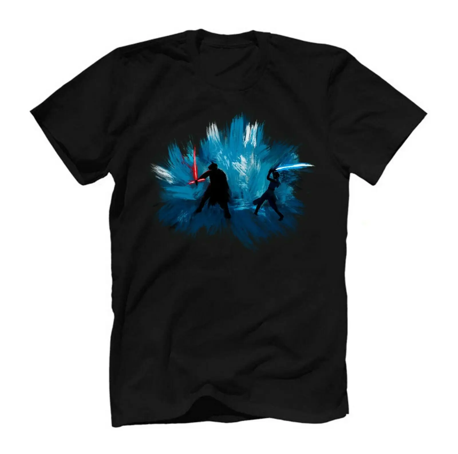 Черная футболка Kylo and Rey Star Wars: The Rise Of Skywalker|Мужские футболки| |