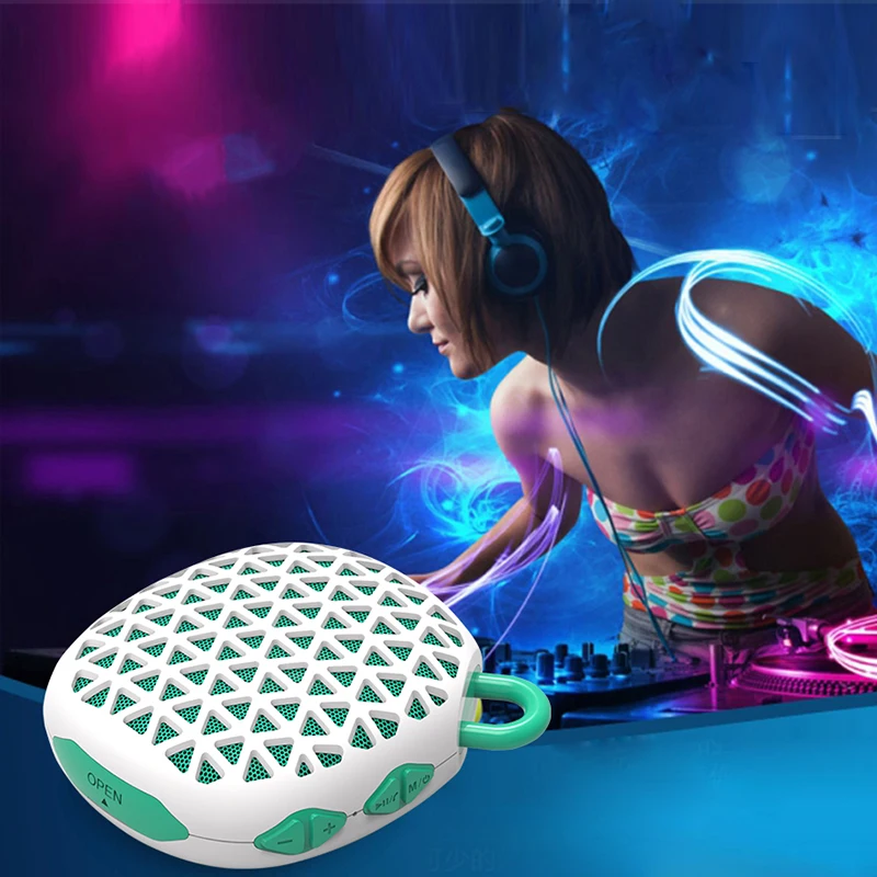 Музыкальная шкатулка PANDA стерео диджейская колонка с Bluetooth зажимом сабвуфер