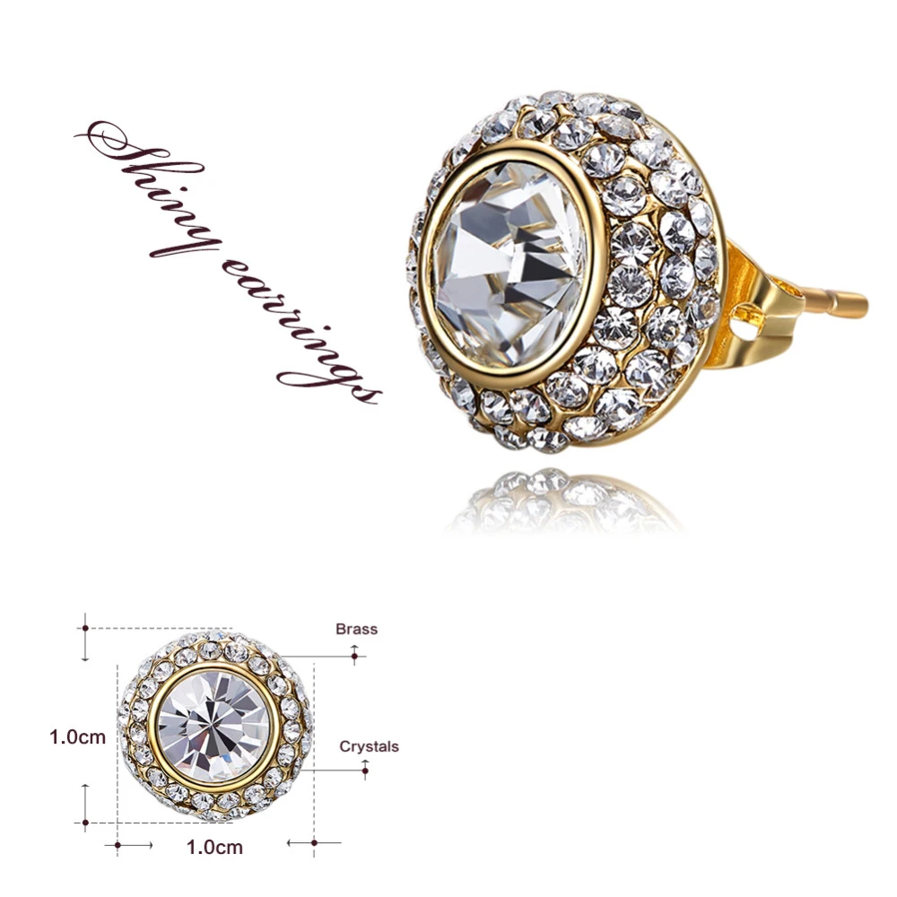 Женские серьги с крыльями ангела CDE кристаллами синего и фиолетового цвета