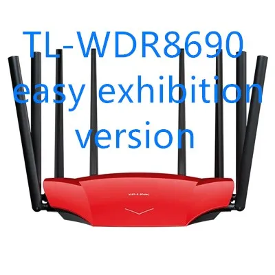 

tp-link router mesh wifi ac2600 Dual Band Gigabit Wireless TL-WDR8690 Easy Exhibition 4T4R 5g Gigabit Port Beam-forming IPv6 App