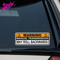 sticky warning manual transmission bumper sticker decal stick shift car jdmmotorcycle off road sticker laptop decal vinyl