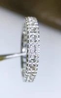 100 real 14k white gold diamond jewelry anillos de bizuteria natural 1carat diamond gemstone ring for women origin diamond ring
