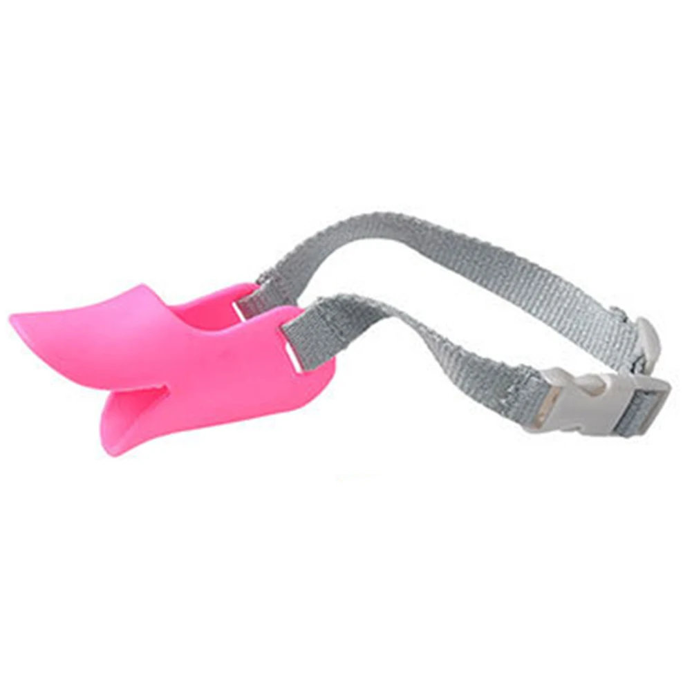 

1PC Dog Muzzle Silicone Duck Mouth Mask Muzzle Bark Bite Stop Small Dog Anti-bite Masks For Dog Products Pets Decoration